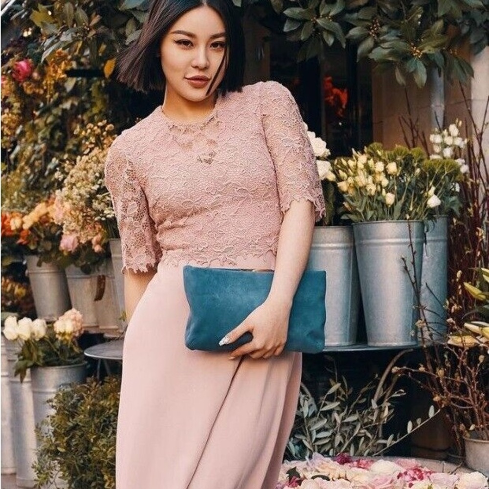 LK Bennet nwt pink lace dress
